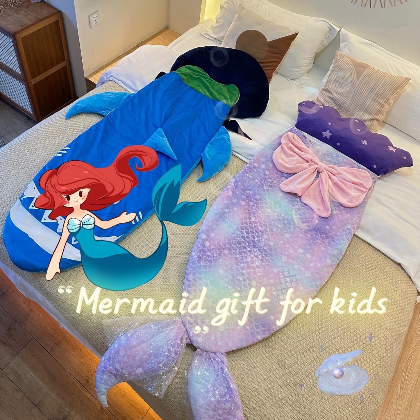 Nalexmi Kids Shark Sleeping Bag