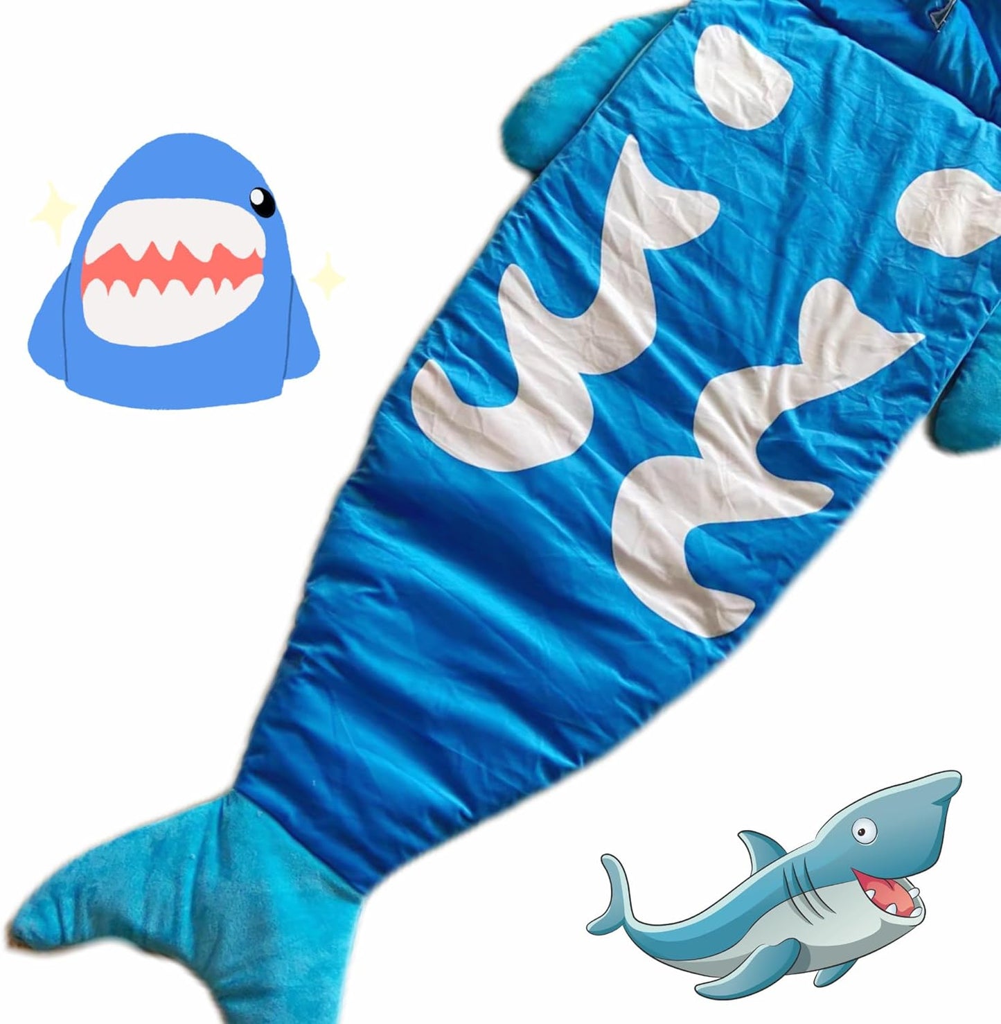 Nalexmi Kids Shark Sleeping Bag